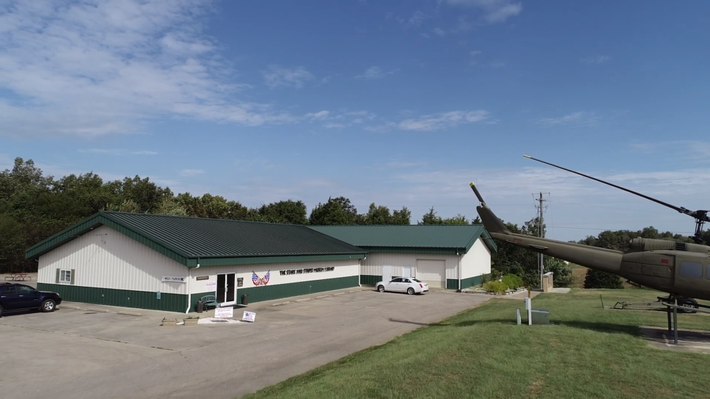 The National Stars and Stripes Museum and Library building