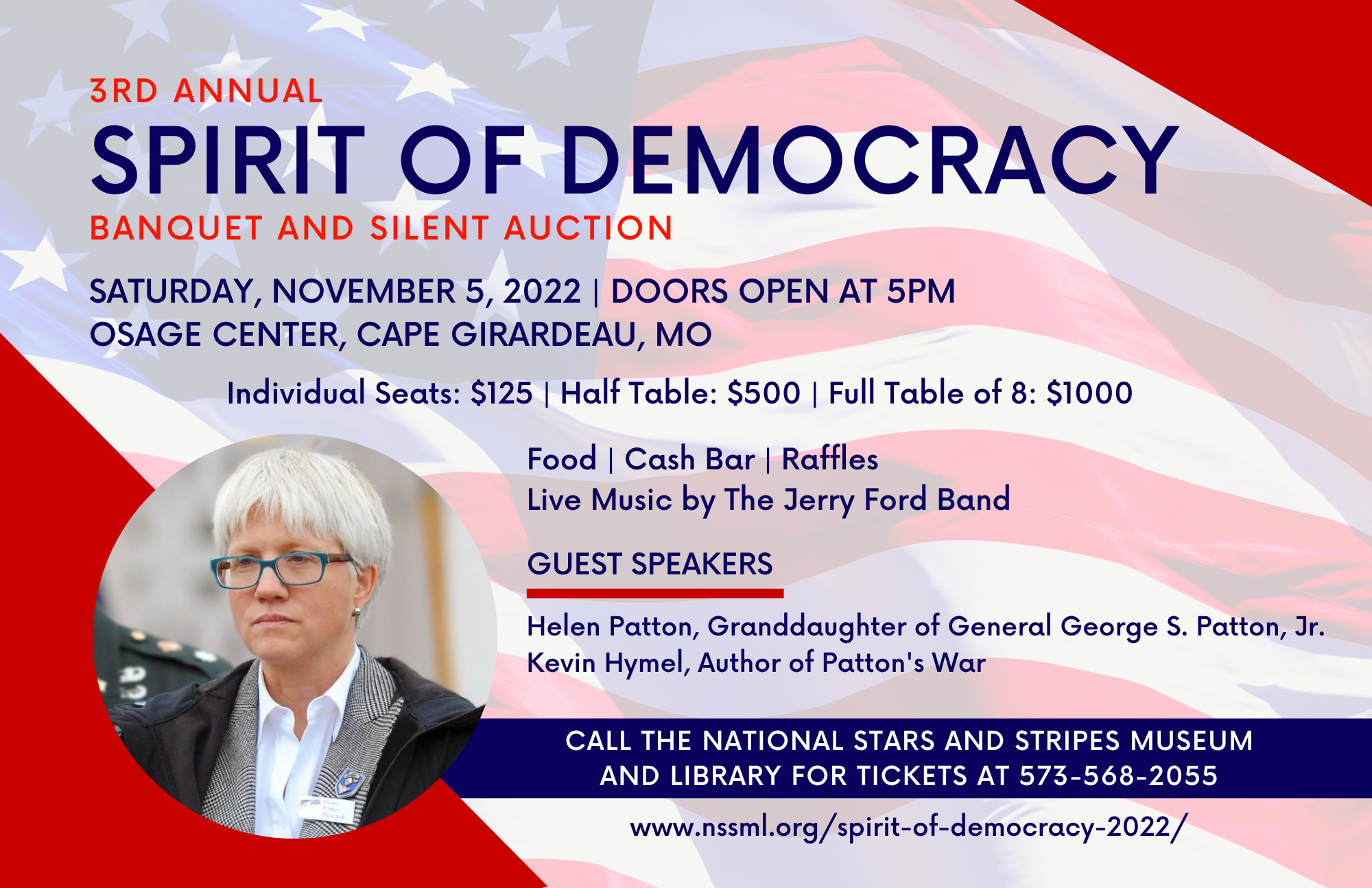 Spirit of Democracy 2022 The Stars and Stripes National Museum and