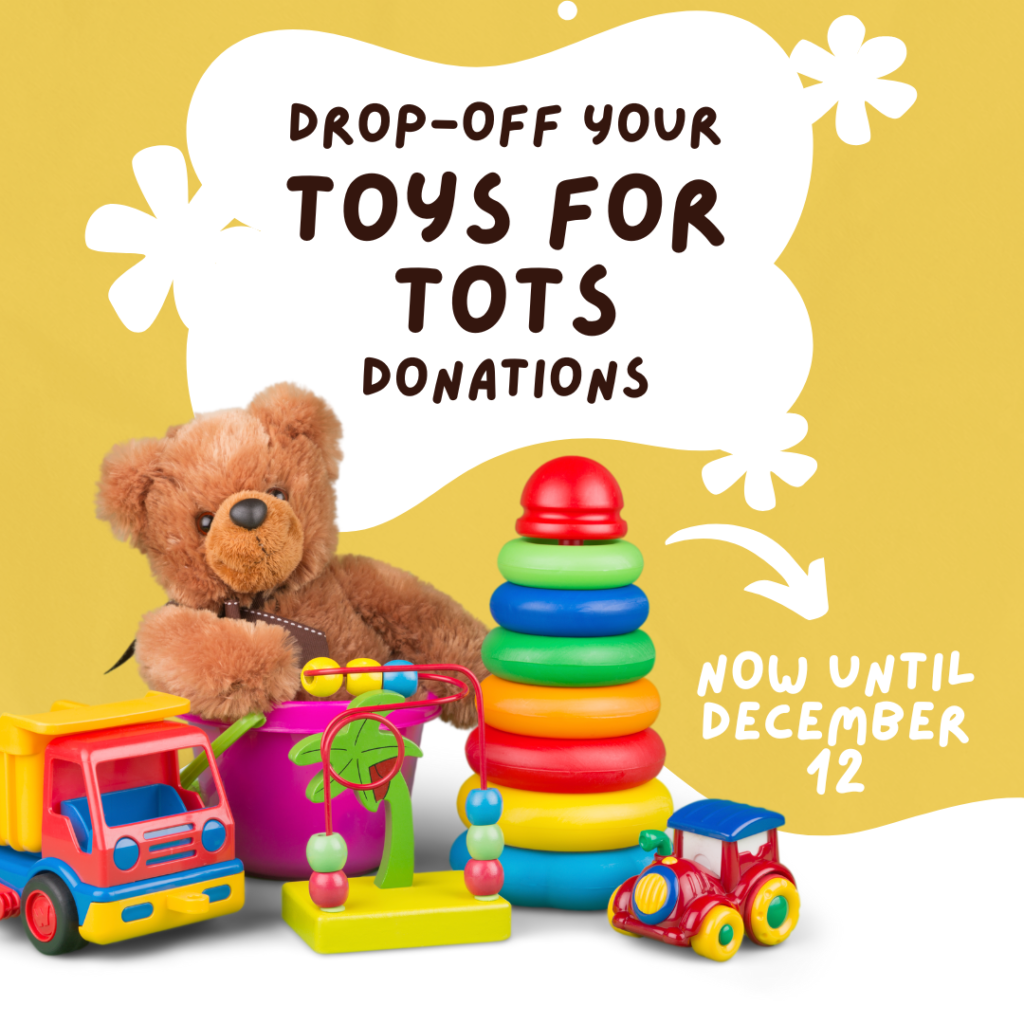 Toys for Tots Donations Accepted at the Museum until December 12