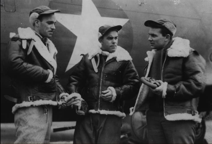 Bud Hutton on the left Charles Kiley in the middle and Andy Rooney on the right