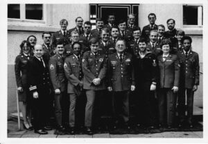 Robert Crockett and his entire military staff during my time in Darmstadt, Germany