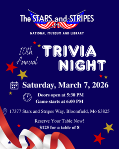 flyer advertising Trivia Night