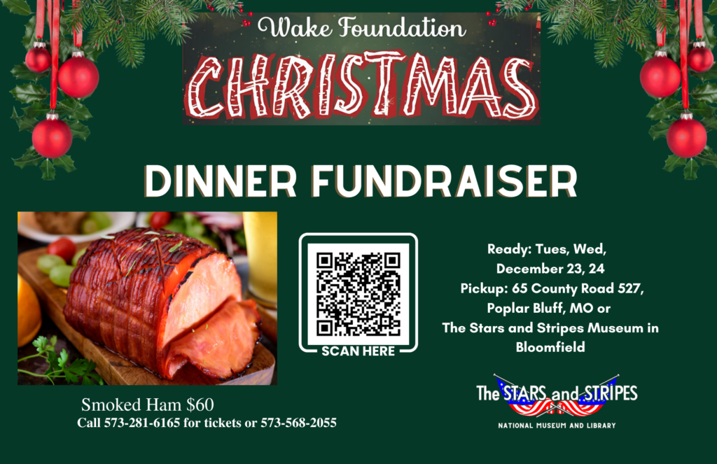 flyer with picture of ham