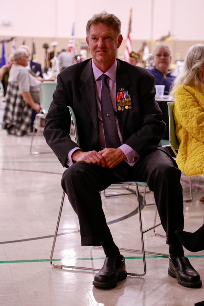 Max D. Lederer, Jr. attending the 2024 Spirit of Democracy banquet.